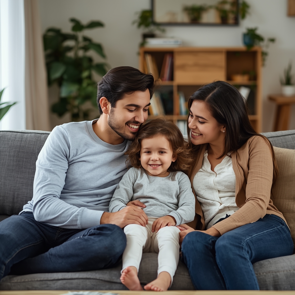 Happy Canarsie Brooklyn family protected by expert pest control services